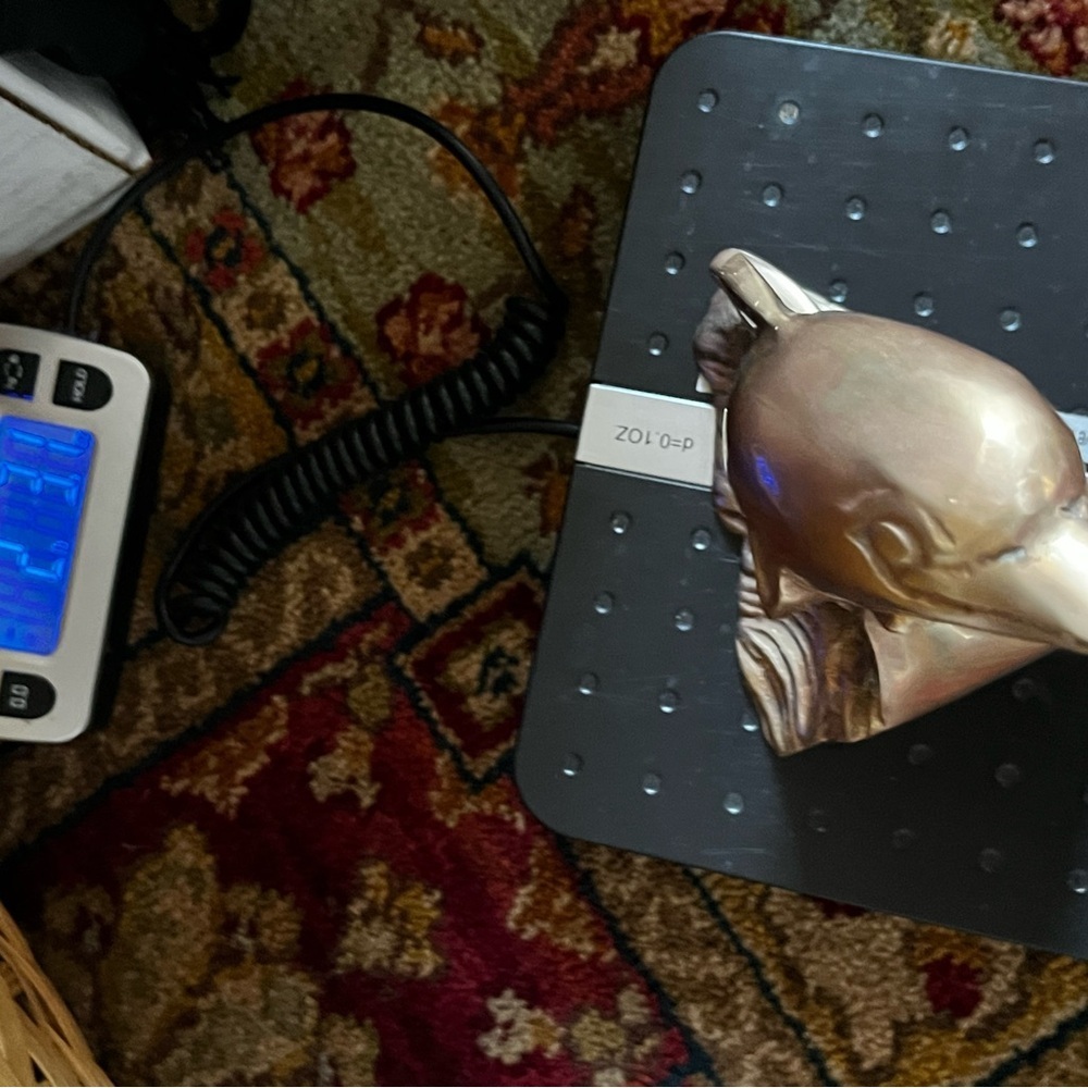 Vintage brass heavy dolphin bookends. Book ends - Picture 14 of 16